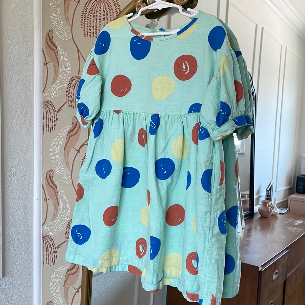 Girls Open Edit Mint Green Dress.